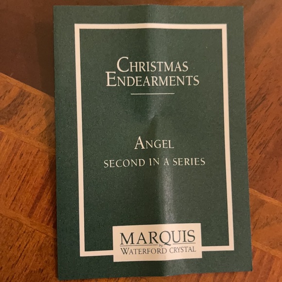 Waterford Crystal Christmas Endearments Angel Ornament - Picture 4 of 5